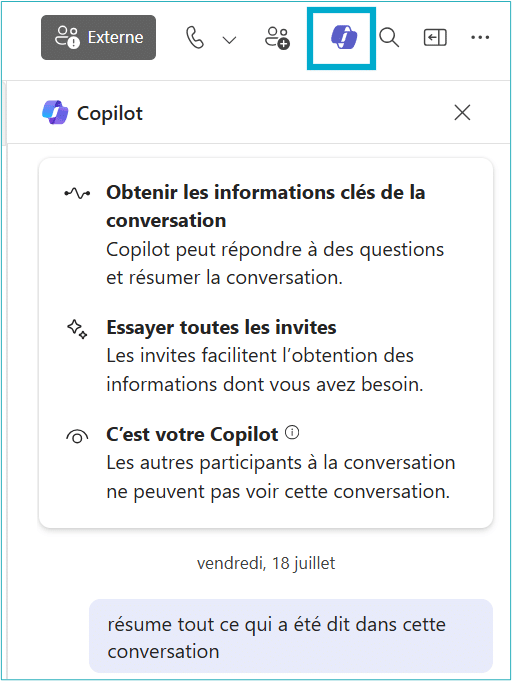 Microsoft Teams Copilot reunion