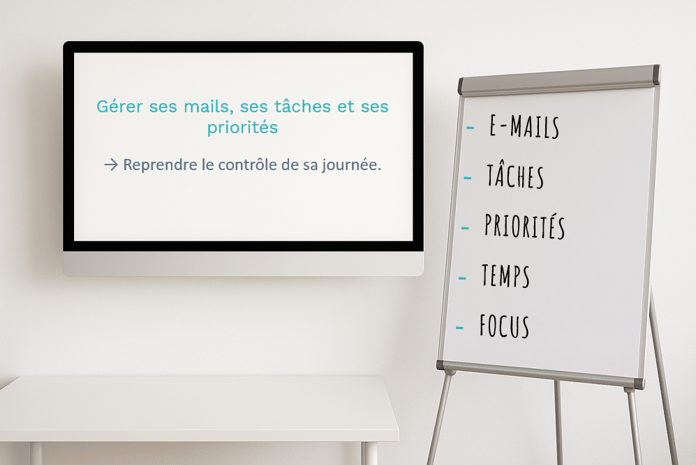 Formation gérer ses e-mails, ses tâches et ses priorités